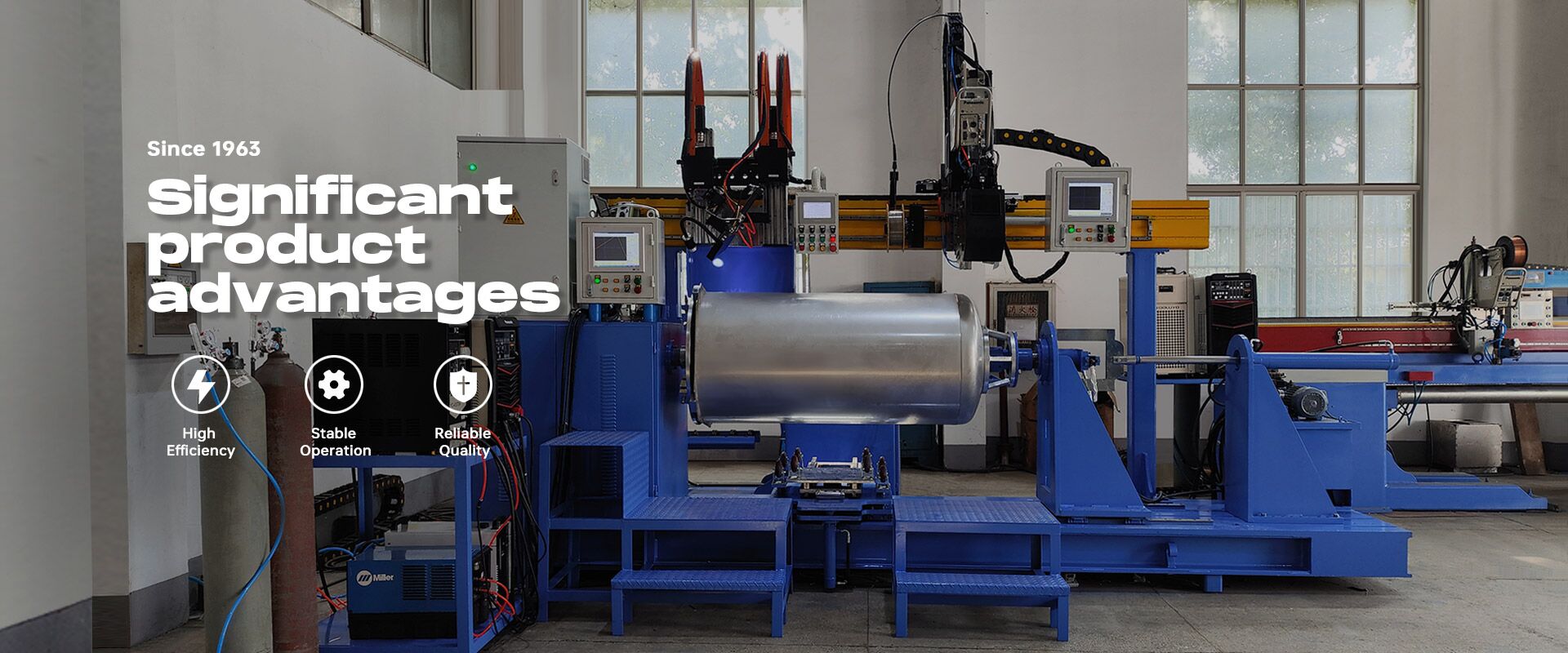 Cryogenic Liquid Cylinder Welding Machine