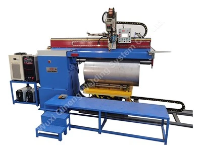 Vehicle LNG Cylinder Longitudinal Welding Machine